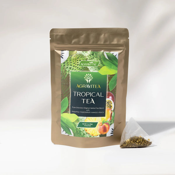 Tropical Escape Herbal Tea — Soursop (Graviola) Exotic Blend
